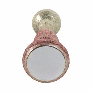 HILTONFIELD PINK CANDLE HOLDER 15 (IN) 8