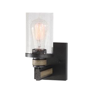 Beaufort 9'' High 1-Light Sconce - Anvil Iron 3