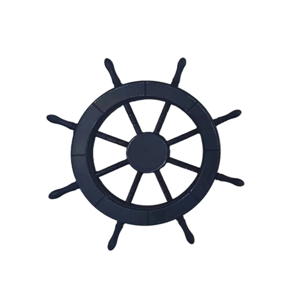 18" NAVY BLUE SHIPS WHEEL