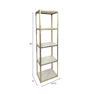 HATTONWAY WHITE ETAGERE 82 (IN) 10