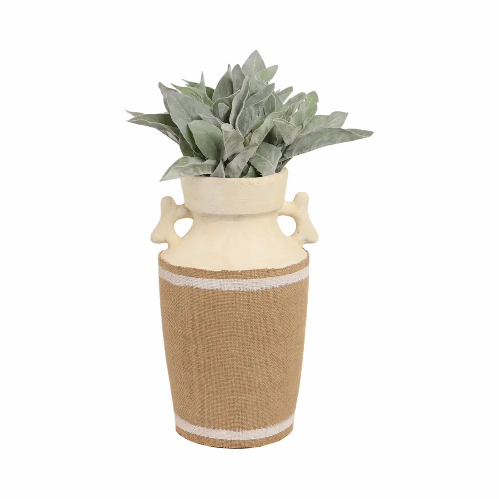 EMMETMORE IVORY VASE 17 (IN)