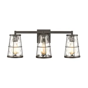 Kendrix 24″ Wide 3-Light Vanity Light - Oil Rubbed Bronze 1