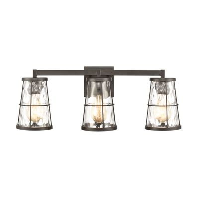 Kendrix 24″ Wide 3-Light Vanity Light - Oil Rubbed Bronze