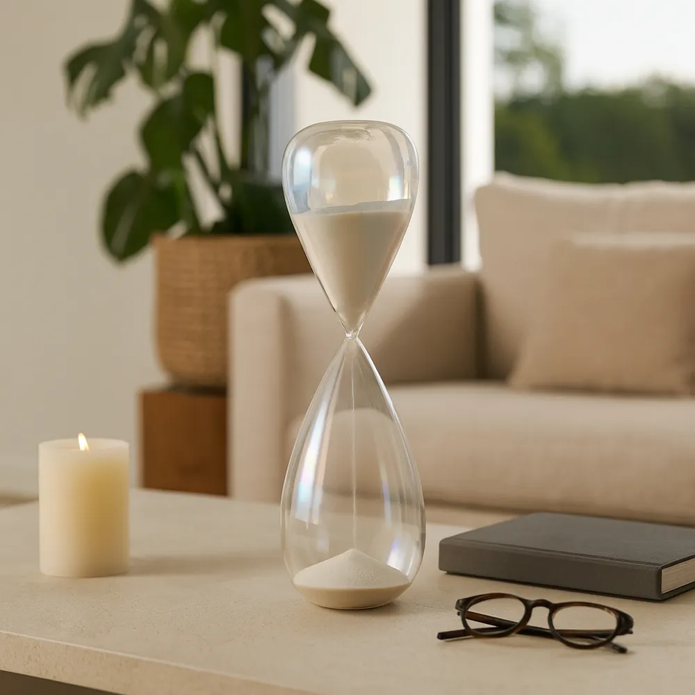 JULIANOAK CLEAR HOURGLASS 20 (IN)
