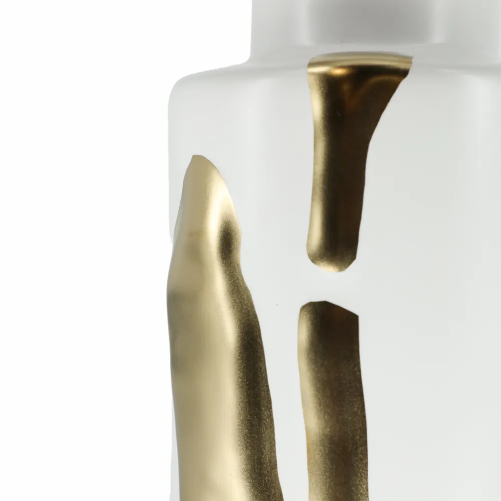 JUNEROSE WHITE VASE 16 (IN)