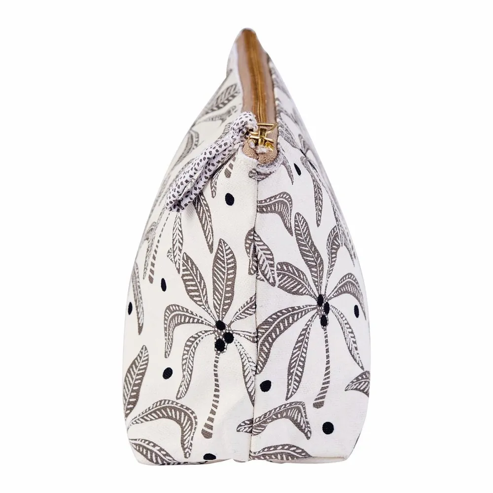 Palm Bunch Medium Essential Canvas Pouch