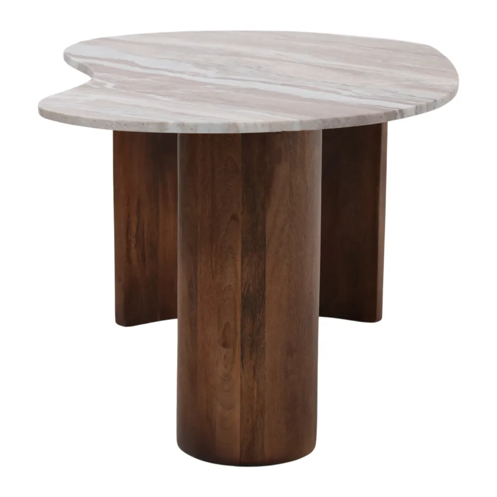 VERAWAY BROWN COFFEE TABLE 19 (IN)