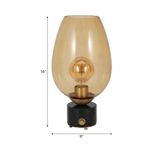 GLENNSIDE GOLD LAMP 16 (IN) 9
