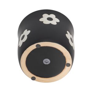 BELDENTON BLACK PLANTER 6 (IN) 7