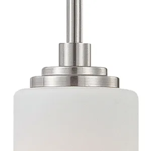 Pittman 5'' Wide 1-Light Mini Pendant - Brushed Nickel 2