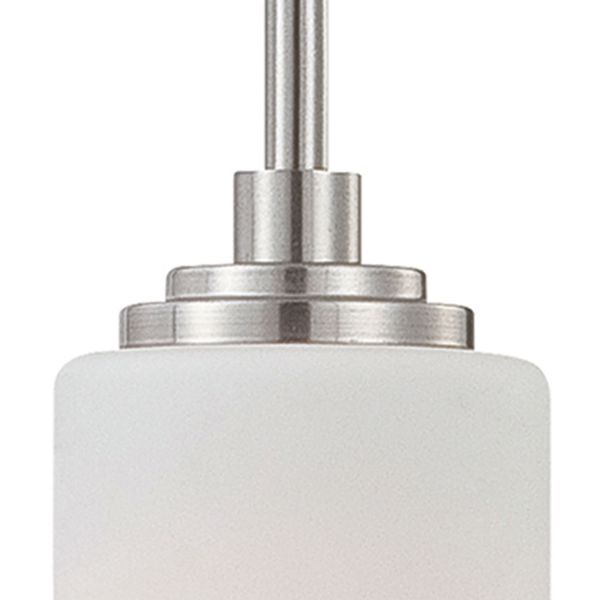 Pittman 5'' Wide 1-Light Mini Pendant - Brushed Nickel
