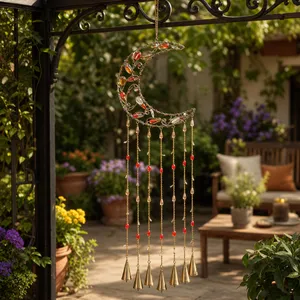 MERCERGATE ORANGE WIND CHIME 35 (IN) 11