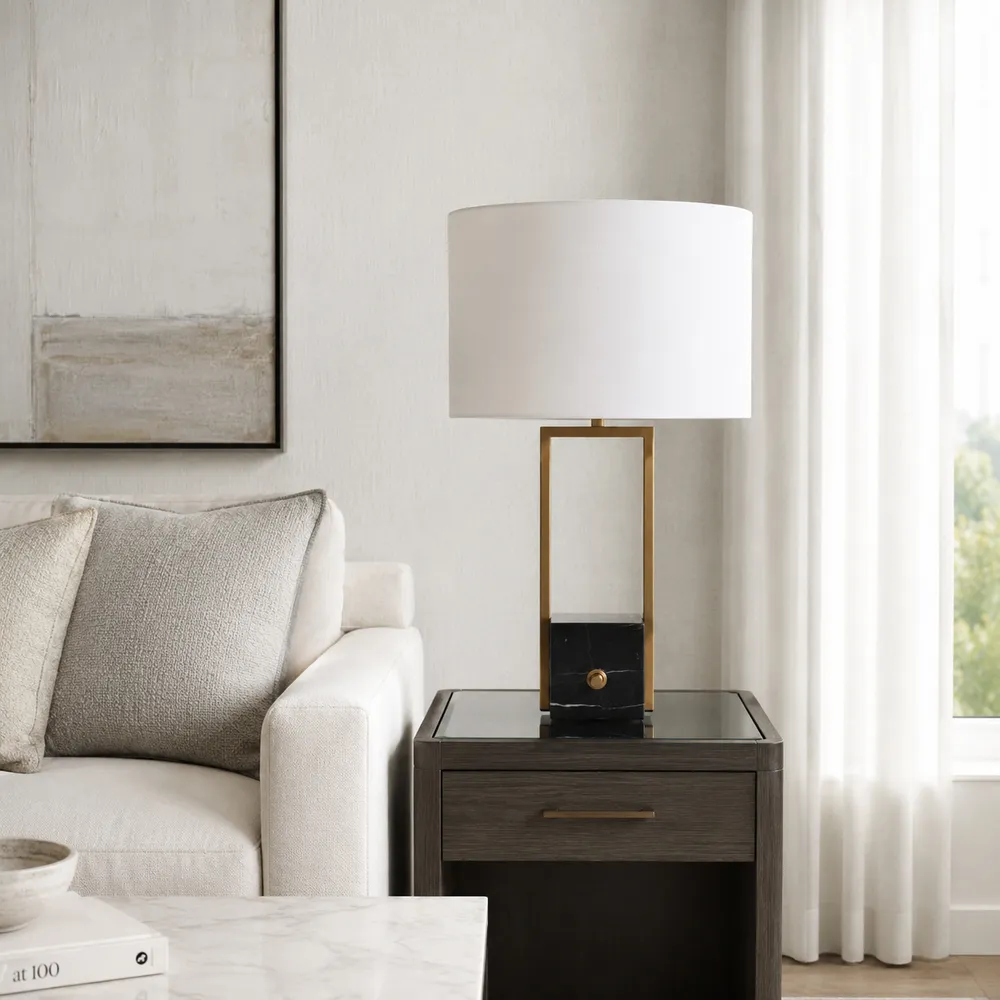 ADLERROSE BLACK LAMP 27 (IN)