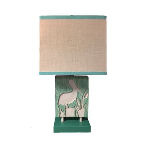 23-3/4" ELECTRIC PELICAN TABLE LAMP 1