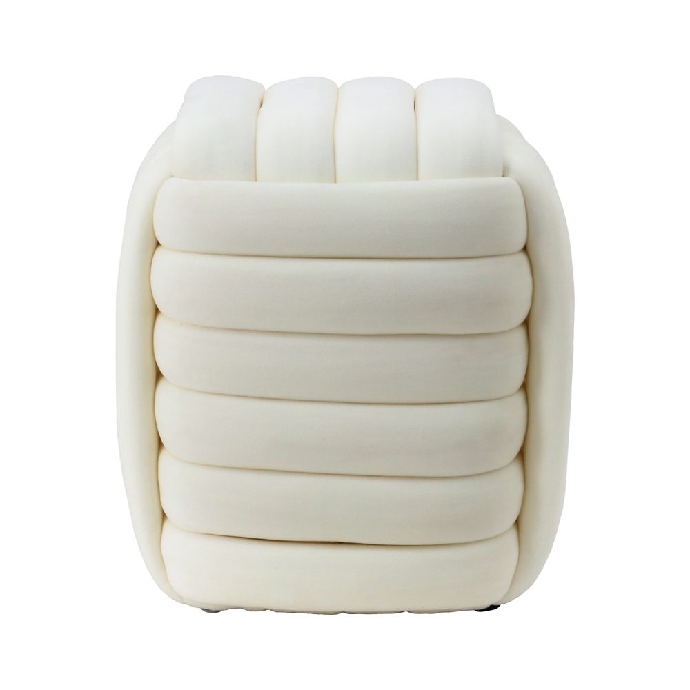 COLEOAK IVORY STOOL 19 (IN)