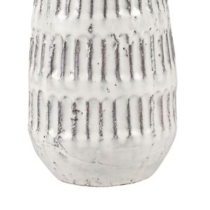 Muriel Vase - Large Aged White Glazed 3