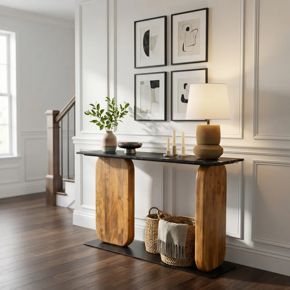 Pemba Console Table Multicolor