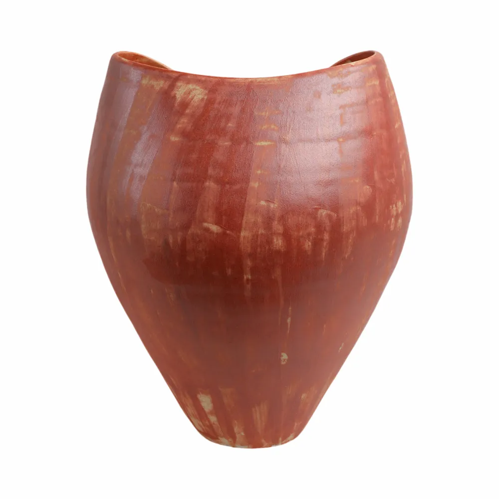 ROLANDSHAW RED VASE 18 (IN)