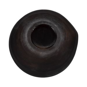 HAYFORDWIND BROWN GLASS VASE 10 (IN) 7
