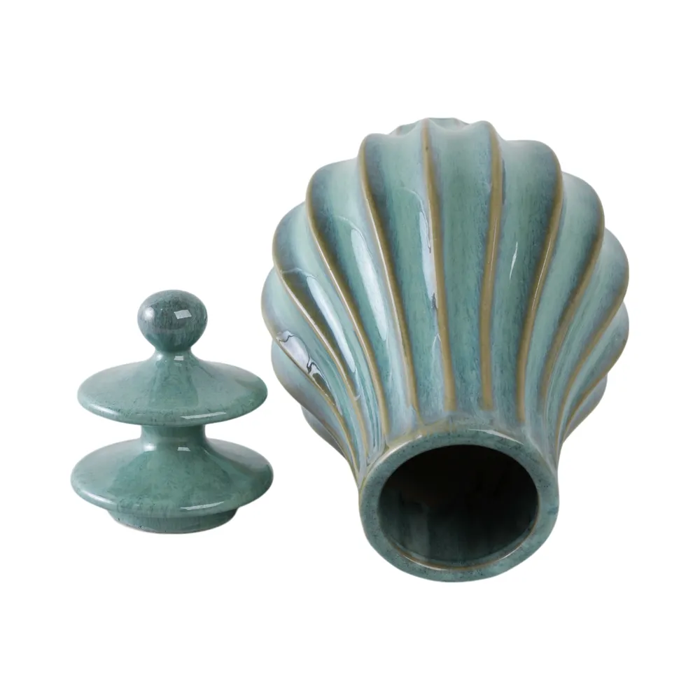 CALEWIND BLUE JAR 19 (IN)