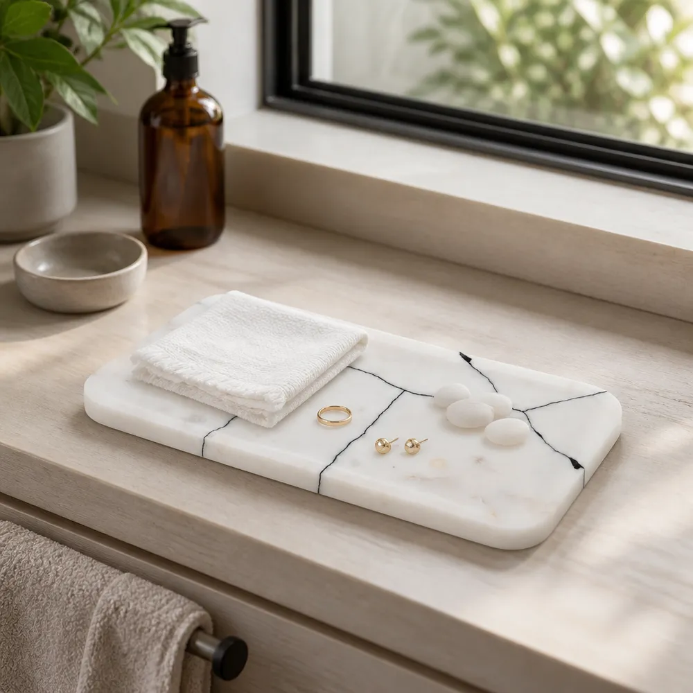 WATSONVIEW BLACK TRINKET TRAY 1 (IN)