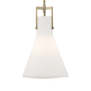Izel 12'' Wide 1-Light Pendant - Antique Brass 4