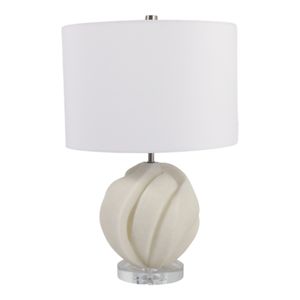 ELLENOAK WHITE LAMP 21 (IN) 7