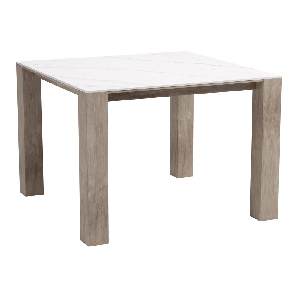 Leilani Square Dining Table (42") White
