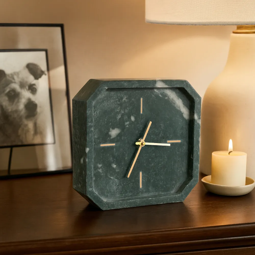VALESTONE GREEN CLOCK 8 (IN)