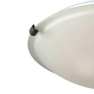Sunglow 17'' Wide 3-Light Flush Mount - Brushed Nickel 3