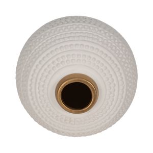 ROWANLAKE WHITE VASE 8 (IN) 6