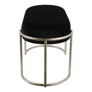 RUBYSTONE BLACK BENCH 19 (IN) 6