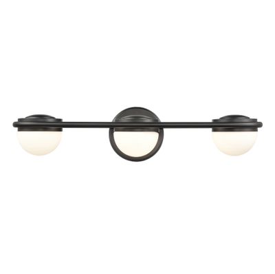 Nelly 22″ Wide 3-Light Vanity Light - Matte Black
