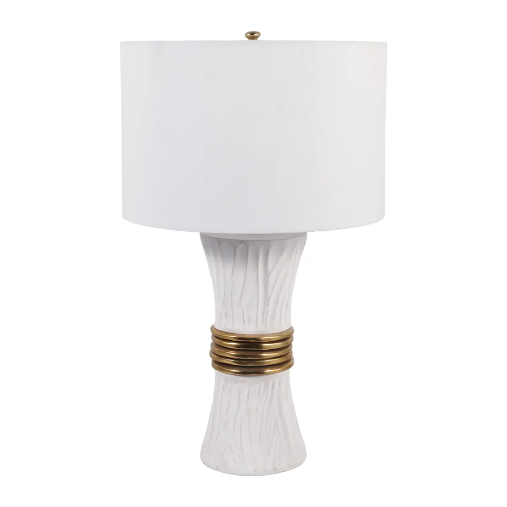 CASEYCROSS WHITE LAMP 26 (IN)