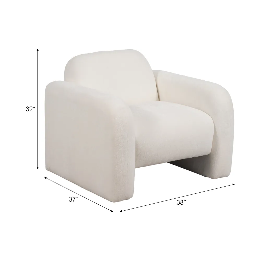 BLAKEPORT IVORY CHAIR 32 (IN)