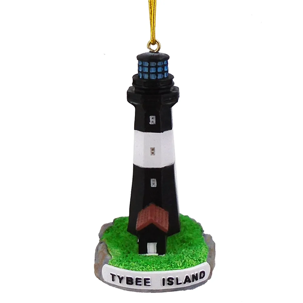 3-1/4" TYBEE ISLAND LIGHTHOUSE ORNAMENT
