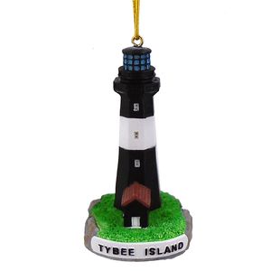 3-1/4" TYBEE ISLAND LIGHTHOUSE ORNAMENT 1
