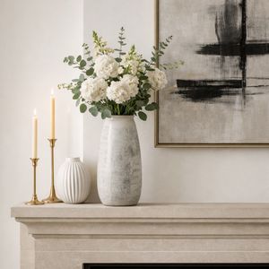 HAWLEYGROVE GRAY VASE 16 (IN) 13