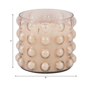 BUFORDHAM PINK CANDLE 7 (IN) 9