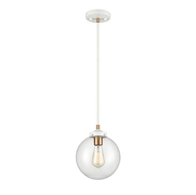 Boudreaux 8″ Wide 1-Light Mini Pendant - Matte White