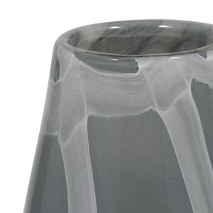 DIGBYDALE GRAY GLASS VASE 9 (IN) 5