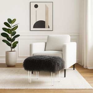 CHLOEMILL BLACK BENCH 19 (IN) 11