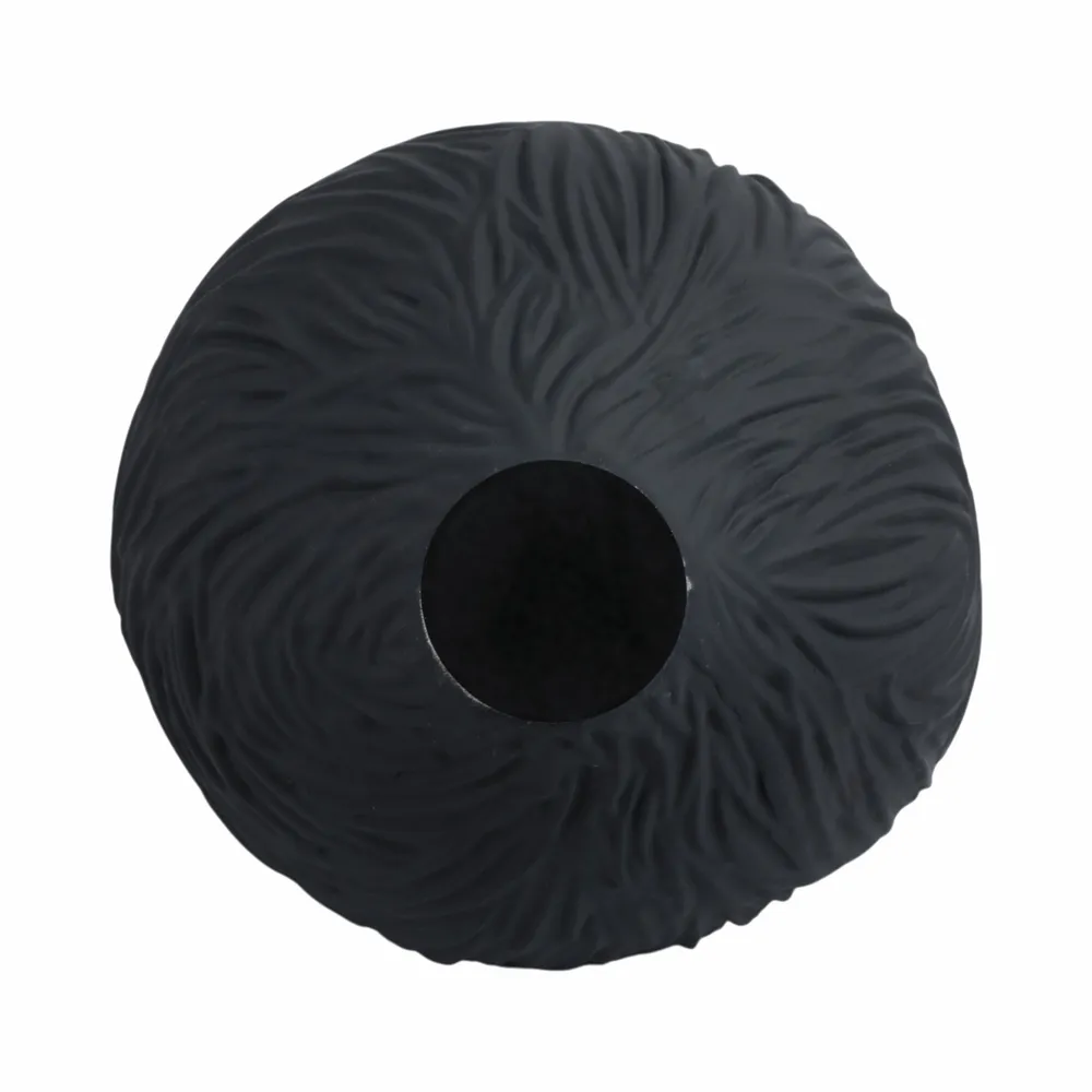 THORNTONPARK BLACK VASE 12 (IN)