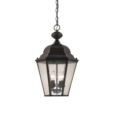 Cotswold 13'' Wide 4-Light Outdoor Pendant - Oil Rubbed Bronze