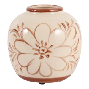LEILAWORTH BROWN VASE 6 (IN) 1