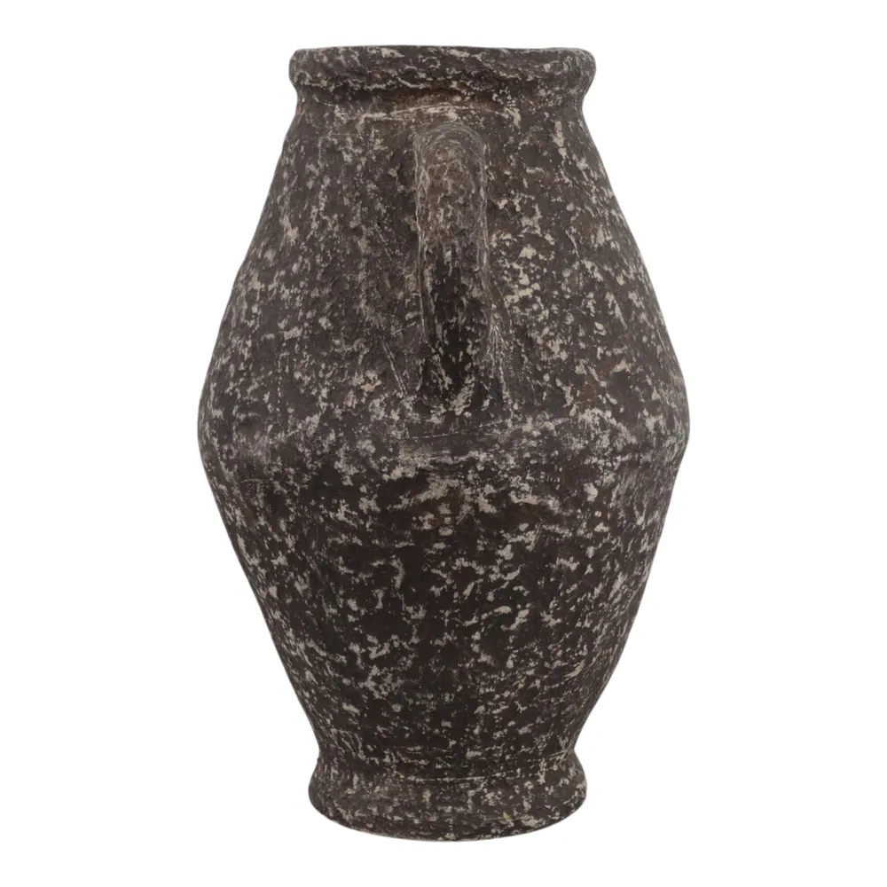 NATESTONE BROWN VASE 24 (IN)