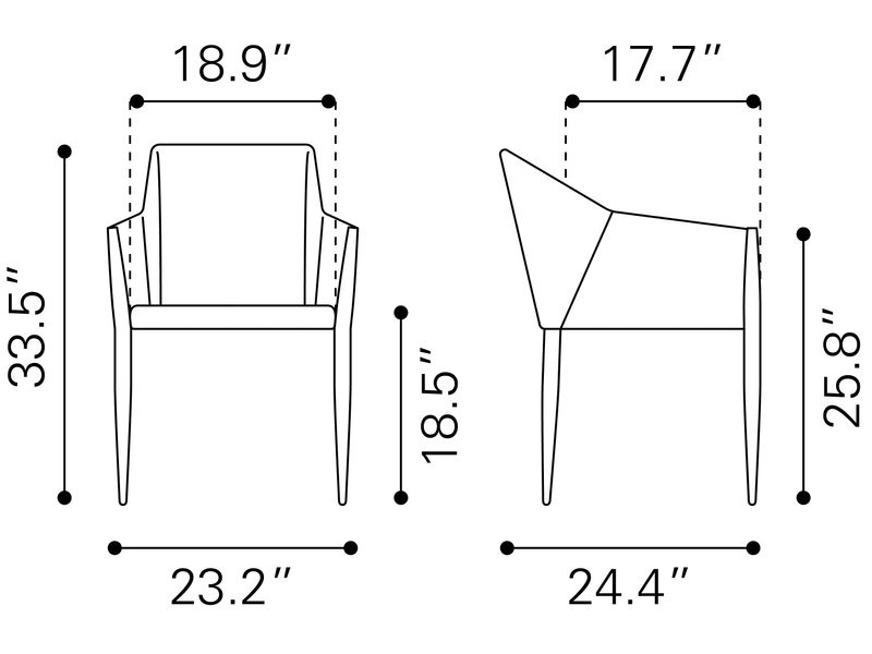 Andover Dining Chair Beige 11