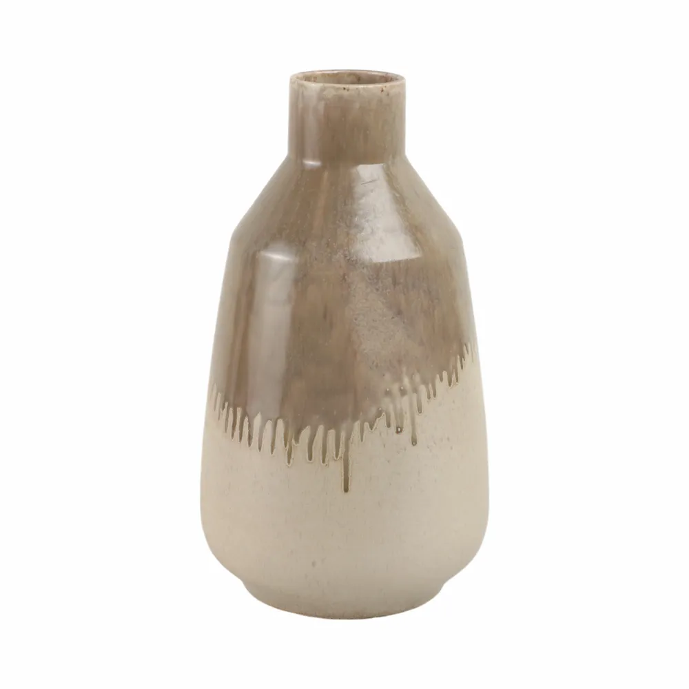 SAGEWELL BROWN VASE 14 (IN)