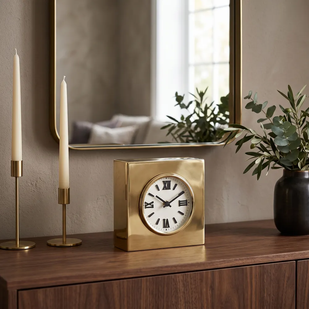RYLANWOOD BLACK CLOCK 6 (IN)