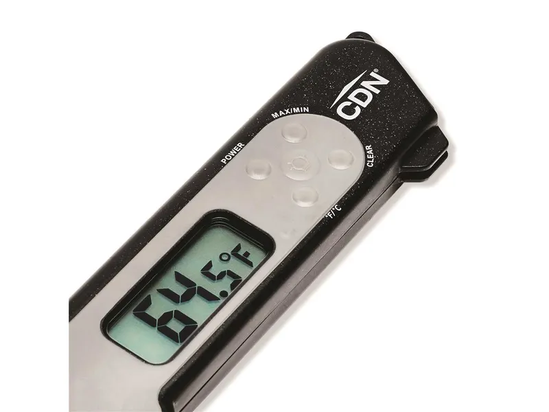 CDN Thermometer, Digital Thermocouple, Folding, ProAccurate QuickRead, Black 3